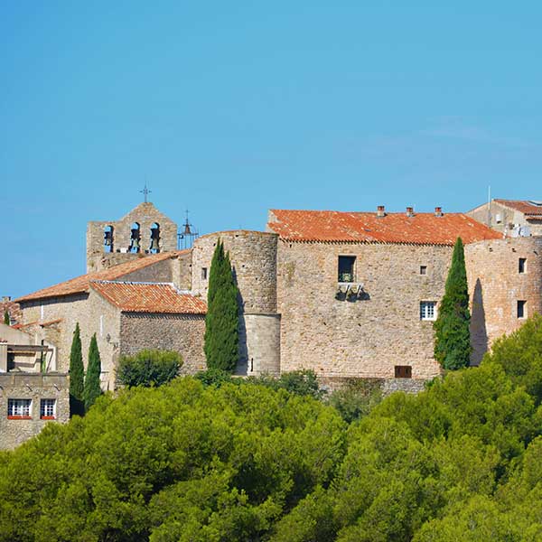 Bouteille de vin blanc de Bandol